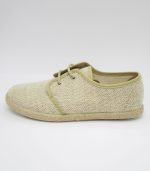 Blucher Cordón Lino Natural