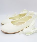 Manoletinas Lazada Beige - Imagen 2