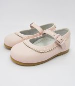 Merceditas Piel Rosa Bebé - Imagen 2