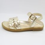 Sandalias Conguitos Corazón Dorada