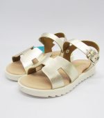 Sandalias Conguitos Dorado - Imagen 2