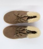 Botas Serraje Tipo Borrego Taupe - Imagen 3