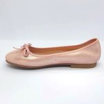 Manoletinas Piel Rosas Glitter