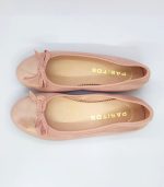 Manoletinas Piel Rosas Glitter - Imagen 3