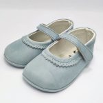 Merceditas Piel Azul Azafata