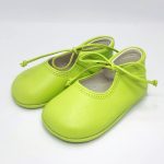 Merceditas Piel Lazada Pistacho