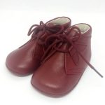 Botitas Piel Burdeos