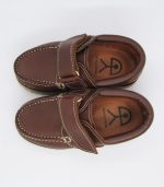 Náutico Piel Marrón Velcro - Imagen 3