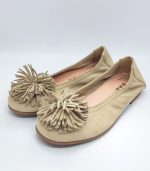 Manoletinas Serraje Pompón - Imagen 2