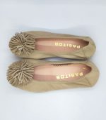 Manoletinas Serraje Pompón - Imagen 3