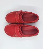 Náutico Piel Velcro Rojo - Imagen 3