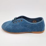 Blucher Picado Azul