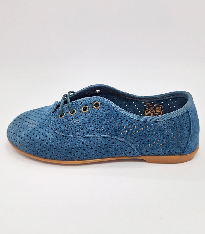 Blucher Picado Azul (2) Blucher Picado Azul - Imagen 1