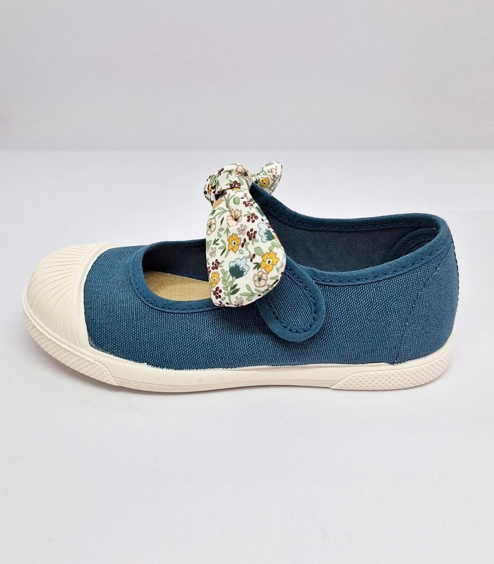 Merceditas Puntera Goma Navy Liberty (2) Merceditas Puntera Goma Navy Liberty - Imagen 1