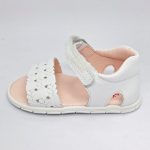 Sandalias Barefoot Pablosky Olimpo Blanco