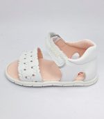 Sandalias Barefoot Pablosky Olimpo Blanco