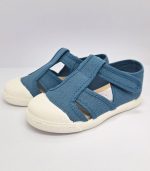 Sandalias Puntera Pique Navy - Imagen 2