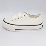 Zapatillas Conguitos Plataforma Blancas