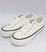 Zapatillas Conguitos Plataforma Blancas - Imagen 2