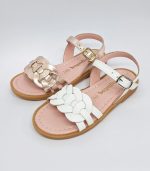 Sandalias Conguitos Trenzada Dorada - Imagen 3