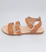Sandalias Tiras Cuero