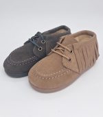 Botas Mohicanas Serraje Taupe - Imagen 2