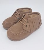 Botas Mohicanas Serraje Taupe - Imagen 3